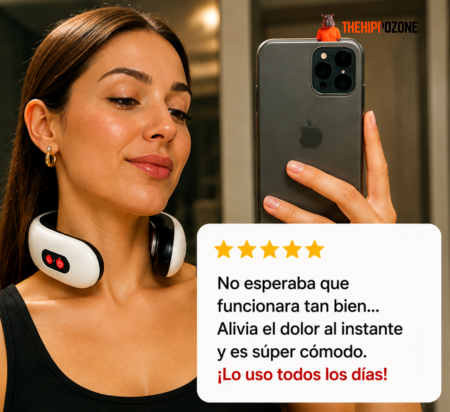Masajeador de cuello y espalda electromagnético